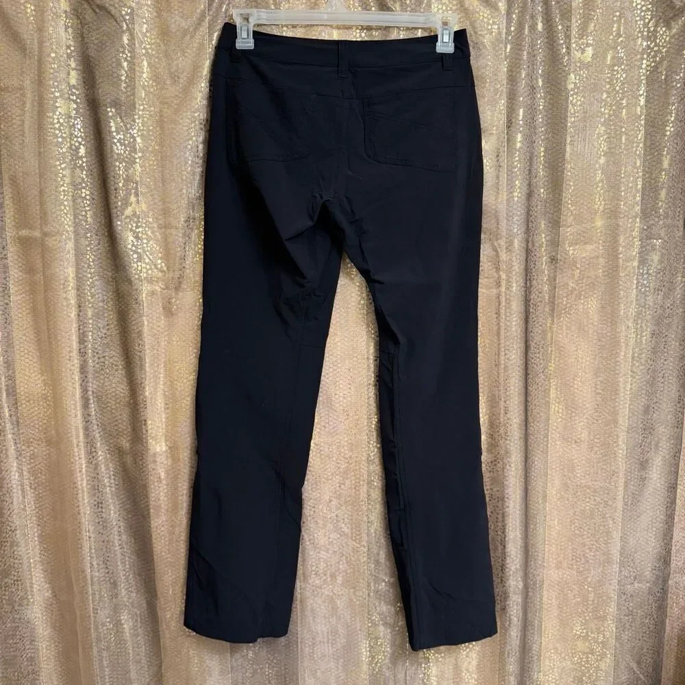 Ascend Women's Black Nylon Outdoor Hiking Trail Pants Size 4